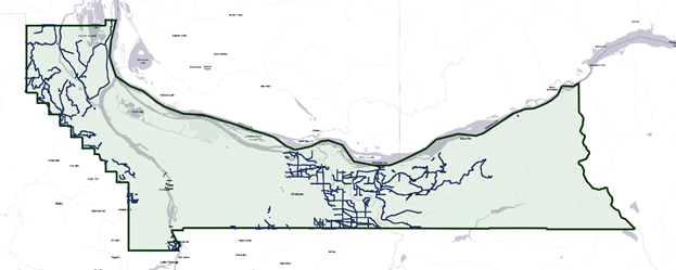 Multnomah County Roads Map