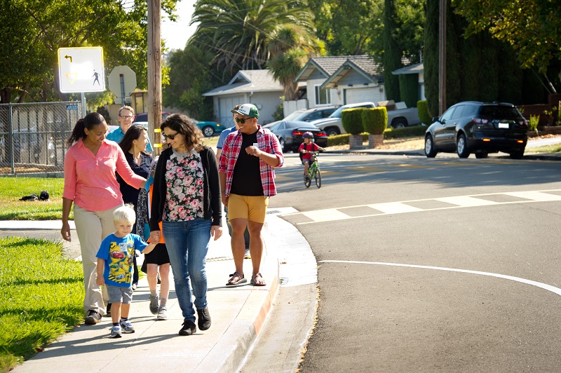 people walking