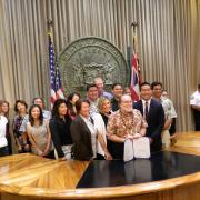 Hawaii SRTS Bill signing