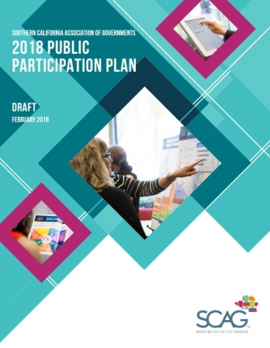 SCAG Public Participation Plan front image SCAG Public Participation Plan front image