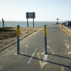bike lane near coastline