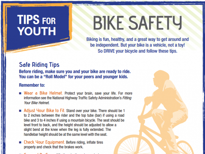 Safety Tips for Bicyclists and E-Bikes